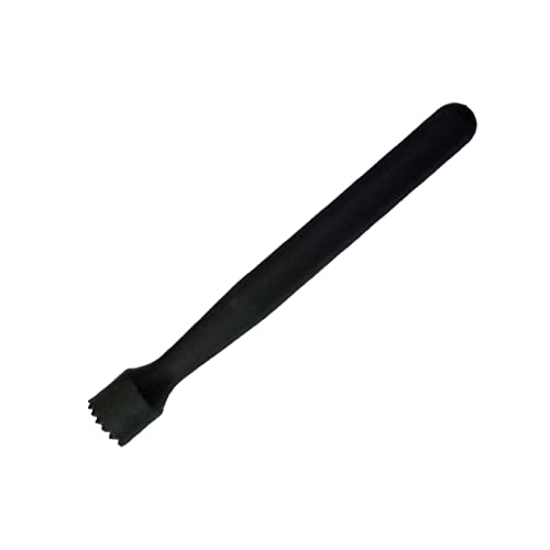 Healifty Plastic Ice Muddler Stick Black Cocktail Barware Tool for Mixing Drinks Long Handle Easy to Clean for Bars Restaurants and Home Use