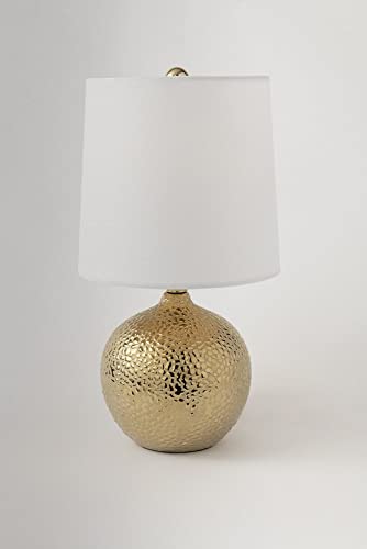 Lámpara de mesa Mitzi HL364201-GD, color dorado miniatura 4
