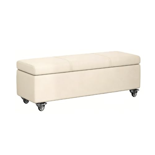 Banc de rangement polyvalent long tabouret de canapé - 2