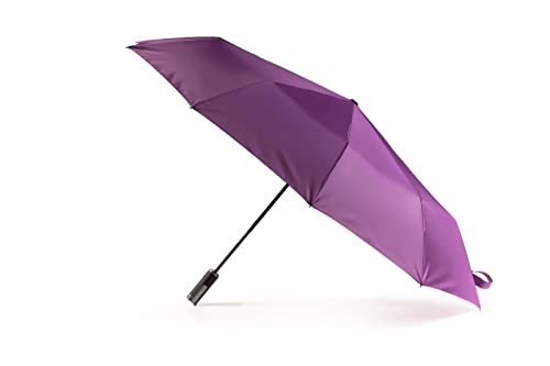 Parapluie violet Krago 10 baleines en fibre de verre résistant au vent