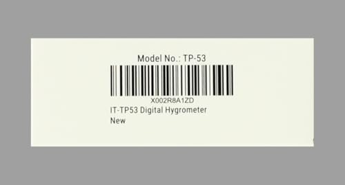 ThermoPro TP53 Digital Thermohygrometer, Monitoring Room Temperature and Humidity with Backlight - Image 12 thumbnail