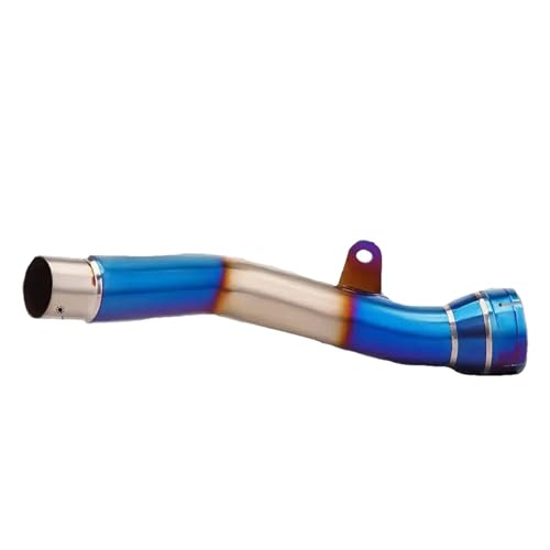 Mittelrohr Auspuffanlage Aus Titanlegierung Slip-On Zubehör Für Kawasaki Für Ninja ZX10R ZX10RR 2021-2024(Titanium Alloy B)