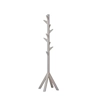 TheOwnas Coat Rack Stand | Freestanding Wooden Coat Rack with 9 Hooks | Sturdy Coat Tree for Hallway, Entryway, Bedroom | Easy Assembly Coat Hanger for Hats, Handbags, Clothes, Purse, Umbrella.