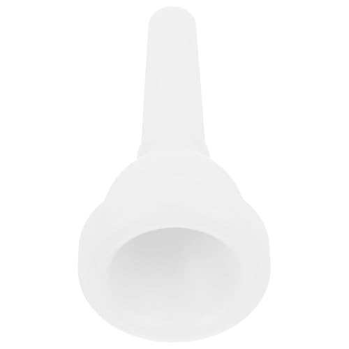 ULTECHNOVO Boquilla para Trombón de Abs Blanco Ligera y Resistente, Reemplazo Profesional Principiantes Buen Sonido y Durabilidad