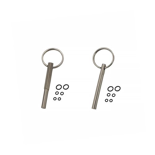 NIYATA 2 Pcs Tournevis Ovale pour Nespresso, Clé à Tête Ovale, Clé à Tête Ovale pour Machine à Café avec 12 Anneaux en Caoutchouc, pour Outils de Réparation de Machine à Café