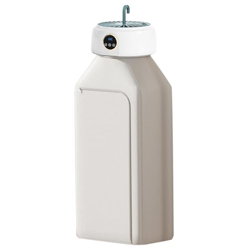 Secadora eléctrica - Secadora sin taladro, máquina de secado plegable 600 W, secadora compacta, secadora portátil de viaje, secadora portátil ABS, pequeña secadora doméstica