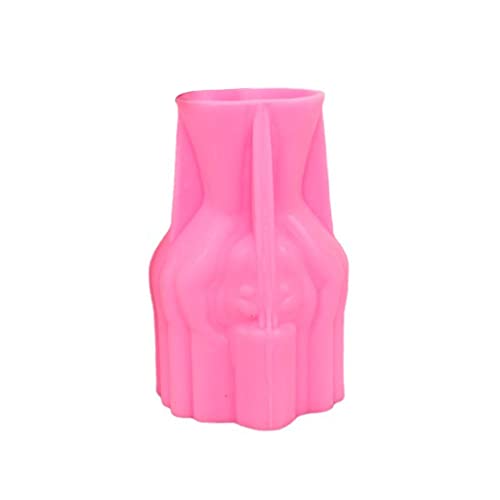 Face Flowerpot Silicone Mold Succulent Planter Concrete Mold Pen Holder Mold
