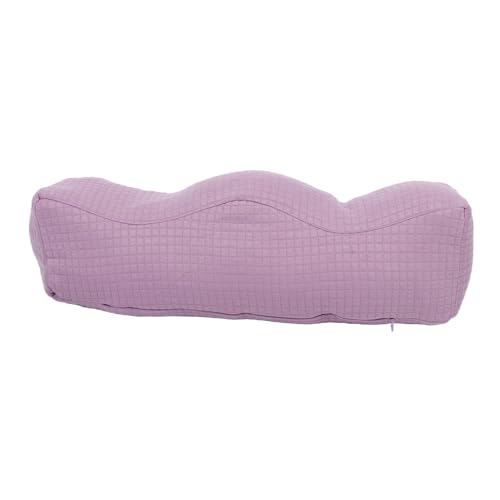 CHILDWEET Foot Pillow Foot Stool Lumbar Pillow Wedge Pillow Lower Back Pillow Foot Rest Pillow Elastic Foot Rest Leg Elevation Pillow Leg Raise Pillow Sleeping Leg Pillow Lavender Pp Cotton