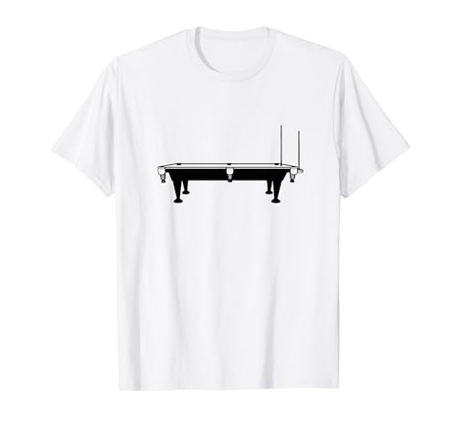 Dibujo de una mesa de billar Camiseta