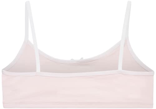 Sweet & Sassy Girls’ Training Bra – 10 Pack Cotton Stretch Crop Cami Bralette (S-L), Size Small, Assortment 5 #TOP4