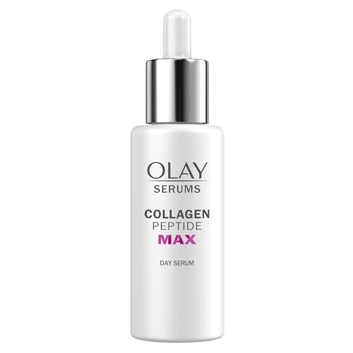 Olay Collagen Peptide MAX* Sérum Facial, Cuidado de la Piel Niacinamida y +50%* Glicerina. Well-aging y Menopausia: Fortalece, Restaura, Hidrata, 40ml