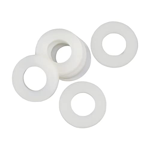 FEEIMOL White Plastic Flat Washers Nylon Washer M18x32x3.0mm (10 pcs) - Image 2