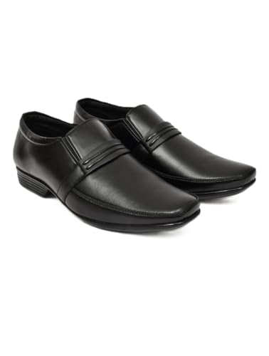 Image of Shoes for Men | Non Lace-Up Derby Shoes | Comfortable Stylish Dress Shoes for Office, Business Casual & Special Occasions