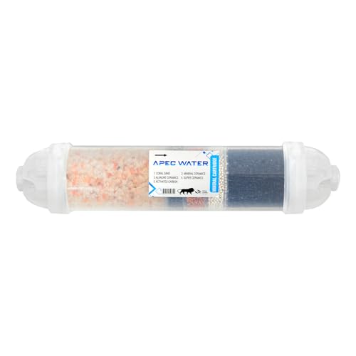 Image of Apec Water Ro Service Water Filter Kit of Carbon and Sedement Filter, 80 GPD Membrane, Mineral, UF Membrarane for All Type of Water Supply