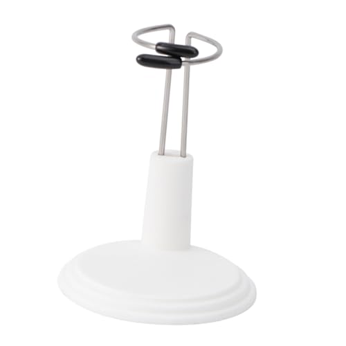 ABOOFAN Doll Support Frame for Doll Holder Base Dolls Doll Display Holder Base Doll Model Support Stand Doll Support Rack Adjustable Doll Stand Doll Display Rack Desktop Display White