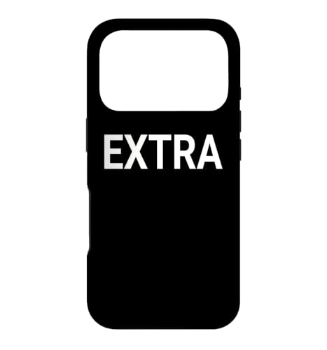 Shirt That Says Extra T�V���c - That Says The Word Extra �X�}�z�P�[�X iPhone 17 Pro �p