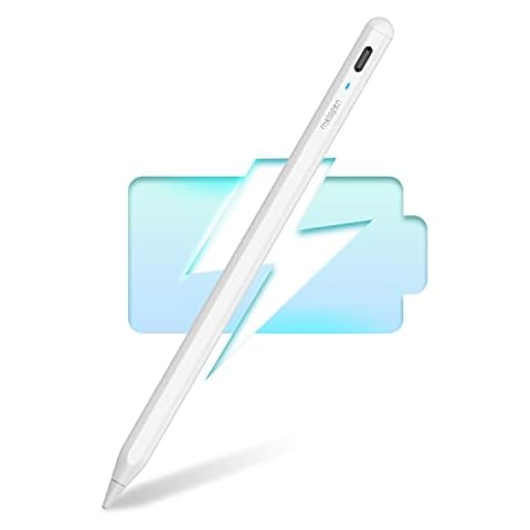 Metapen Pencil A8 Compatible iPad 2018-2022, 2X Faster Charge, Palm Rejection, Tilt Sensitivity Stylus Pencil Compatible Apple iPad 6th~9th Gen iPad Pro 12.9/11'' iPad Air 3rd-5th iPad Mini 5th/6th Cover