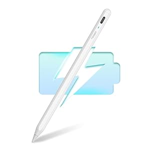 Metapen iPad Pencil A8 for Apple iPad 10th/9th, Backup for Apple Pen Pencil 1st 2nd Generation, Stylus Pen for iPad Air 5/4/3, iPad Pro 12.9″ /11″ 丨2X Faster Charge & More Durable Tip, Palm Rejection