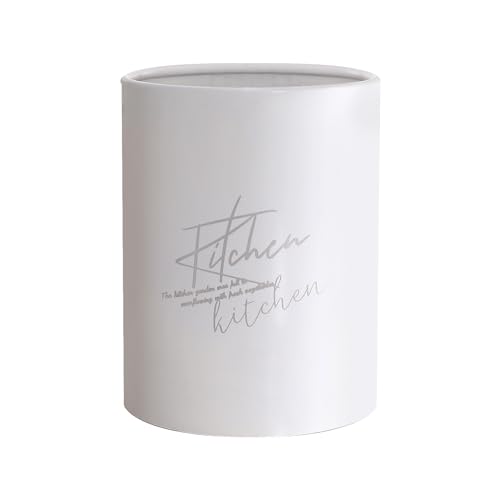 Soporte para utensilios de cocina de acero inoxidable, soporte para utensilios de cocina, juego de utensilios de cocina, acero inoxidable, estilo nórdico, duradero, recipiente para utensilios de