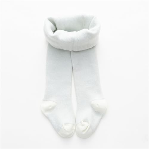 Baby Girls Tights Fleece Lined Leggings Winter Thick Warm Pantyhose Stocking Seamless Knit Cotton Footed Pants3