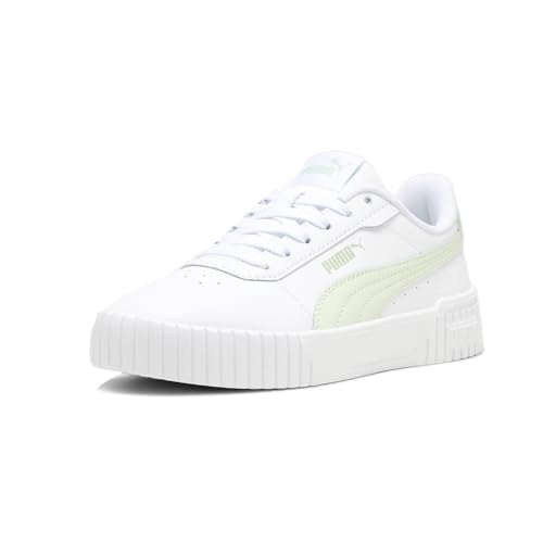 PUMA Kids Girls Carina 2.0 Platform Sneakers Shoes Casual - White2