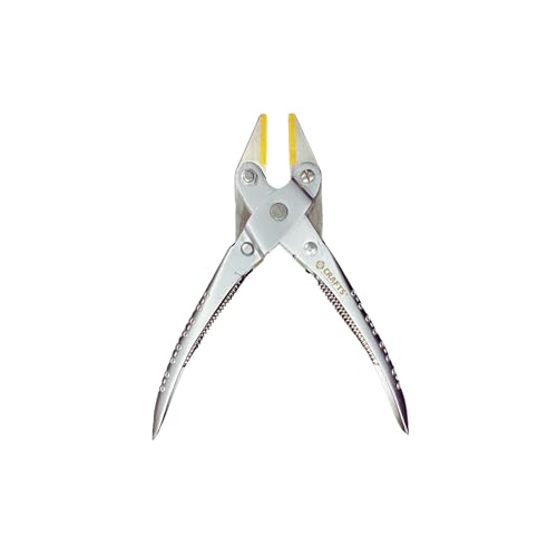 Flat Nose Brass Jaws Parallel Action Plier 140 MM-Jewelry Making,Craft Tool DIY