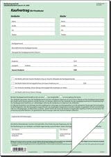 sigel Vordruck \"Kaufvertrag allgemein\", A4, SD, 2-fach sigel Vordruck \"Kaufvertrag allgemein\", A4, SD, 2-fach