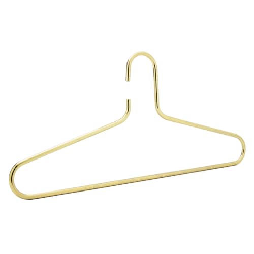 HOOTNEE Clothes Hanging Racks Fashion Hangers Laundry Bin Clothes Hangers Coat Hangers Home Hangers Solid Hangers Non Trace Hangers Thickened Hangers Clothes Rack Wardrobe Hangers Golden
