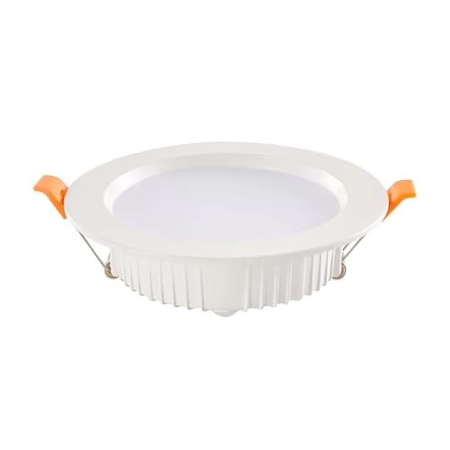 Yokqexz Foco LED Empotrable De Techo Delgado De 2 Pulgadas Y 3 W - CCT Seleccionable, Blanco Cálido/Neutro/frío, Antiparpadeo For Baño/Cocina(White,Cool White Light)