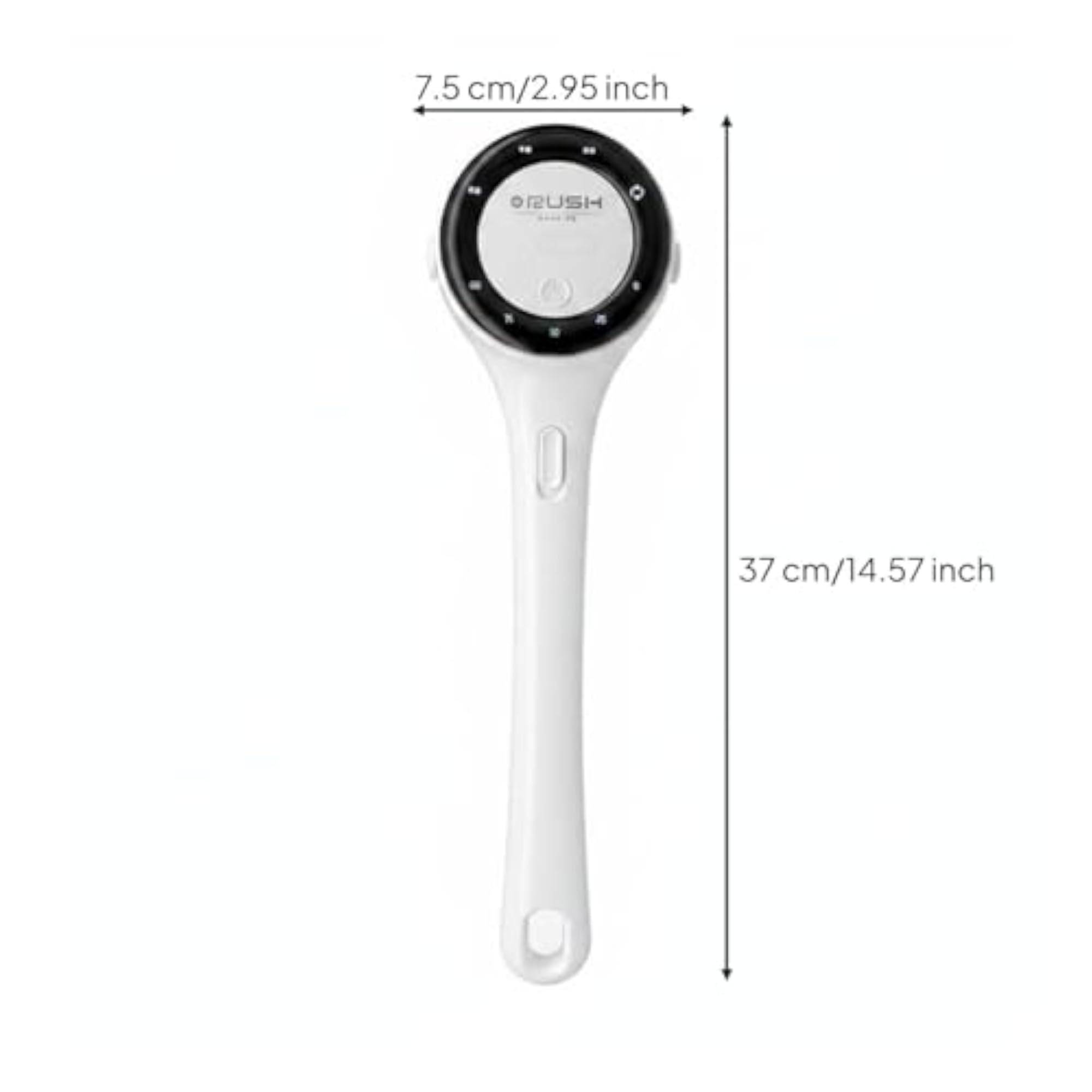 Digital Display Electric Back Scrubber, White