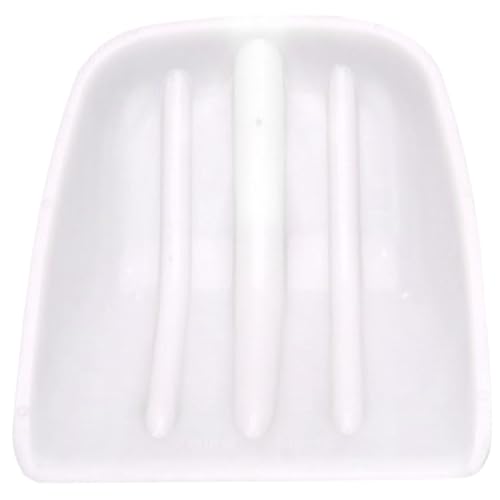 Yardenfun snow shovel head beach shovels camping shovel car snow shovel root shovel car ice crusher mud shovel garden car tools ice shovel head replacement white major plastic Grain shovel