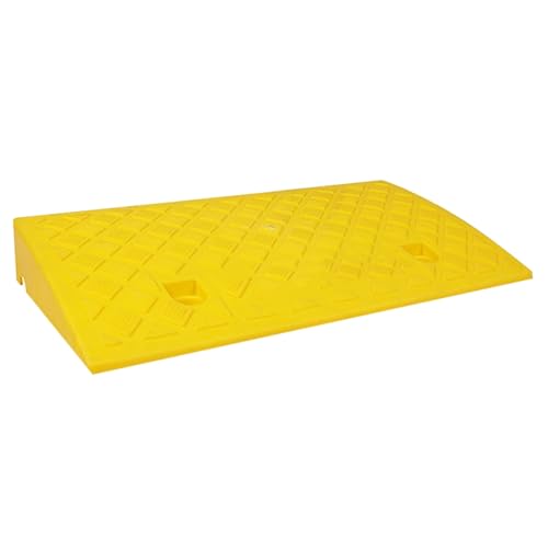 Ramp Mat JTPMYFT, Alfombrilla en rampa no plegable, color amarillo, dimensiones 50 x 27 x 13 cm miniatura 1