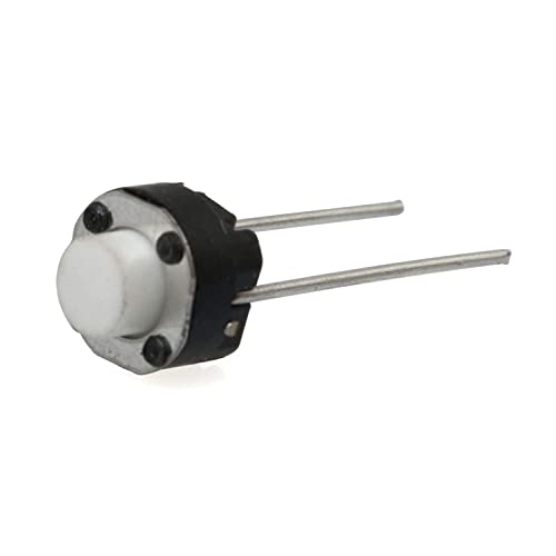 SQXBK Tactile Push Button Switch 10PCS 2 Pin 6x6x5mm DIP Round Micro Switch Tact Switch
