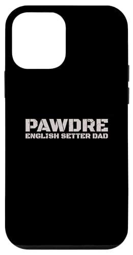 Distressed English Setter Dad PAWDRE Dog Owner �X�}�z�P�[�X iPhone 12 mini �p