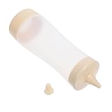 DECHOUS 3er-pack Leicht Zu Gießende Saucenflaschen Gewürzgläser Für Ketchup Senf Bbq Camping Auslaufsicher &