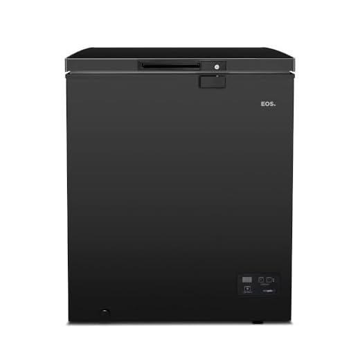 Freezer e Conservador Horizontal EOS 110 Litros EcoGelo Preto EFH120XDP 110V