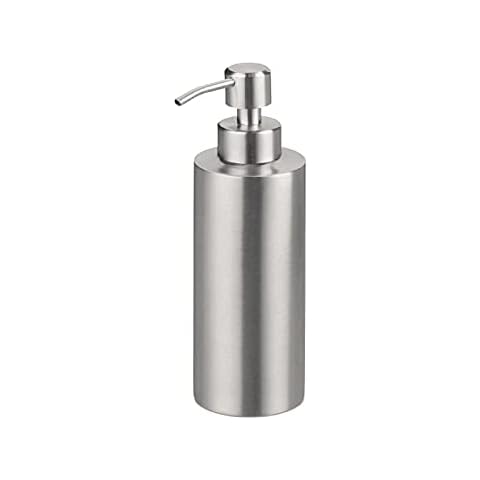 Sinolofty Dispensador de jabón de acero inoxidable de 250 ml Cover