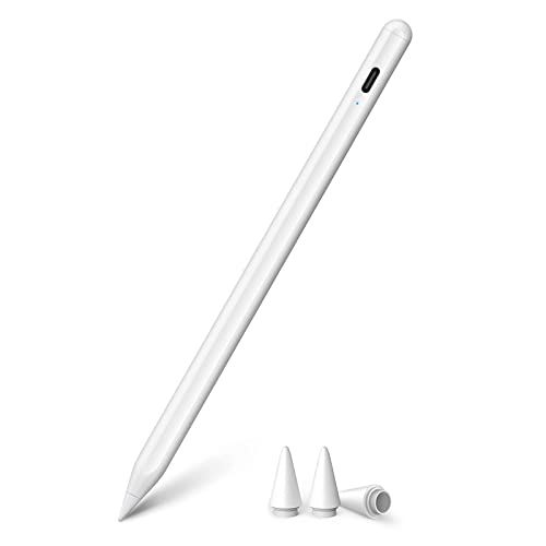 JAMJAKE Stift für Apple iPad 2018-2025 mit Schnellladeleistung Palm Rejection Pencil Kompatibel...