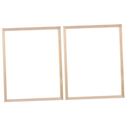 OSALADI 8piezas Marco Interior De Madera Maciza Para Decoración Artística Diy Tiras Para Marcos De Fotos Vacío De Madera Para Bastidor Para Lienzo