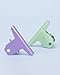 2PCS Extra Large Binder Clips Metal Bulldog Clips Large Paper Clamps Holder Chip Clips for Home School Office Drawing Bag Purple 4inch