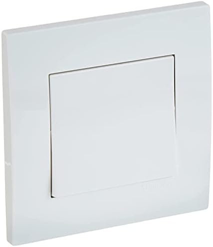 Schneider Electric KB31R_1 Vivace White - 1-way plate switch 1 gang - 16AX - white