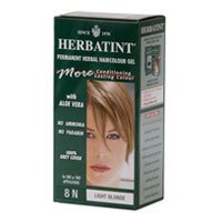 Colorazione per capelli (8N) biondo chiaro, 113,4 g (confezione multipla) HERBATINT