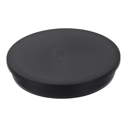 Image of uxcell Silicone Hole Plug, Waterproof Round Rubber Stoppers Bottle Seal Plugs Tube Pipe End Caps for 110mm /4.33 inch Hole for Bathtub Bottle, Black