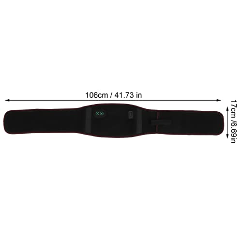 Verwarming Ruggordel 3 Temperaturen Lagere Rug Trillingen Massage Pijnverlichting Heet Kompres Lendenkussen, Oplaadbaar… - Image 8