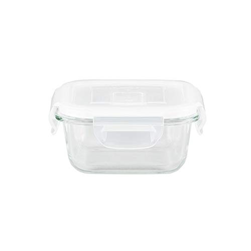 Amazon｜KEYUCA(ケユカ) ガロック スクエアII 保存容器 [12×12×5.7cm