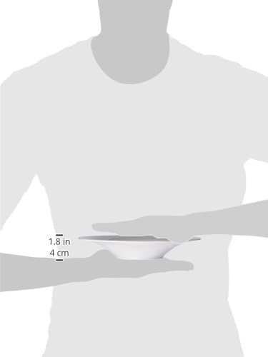 Set De 4 Assiettes Creuses En Porcelaine Blanche - Design Toyo Ito - Alessi