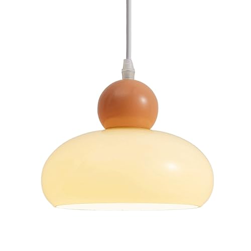 Abat-jour de lampe de style français créatif en verre chapeau