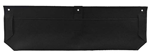 WallyGrow Wally Pro Junior II Pocket Wall Planters, Create a Plant Wall with Hanging Planters for Indoor or Outdoor Use (Black, Single)