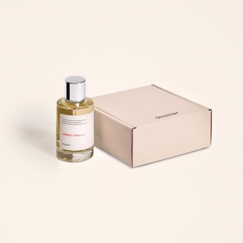Dossier - Ambery Vanilla 3.4Oz (100ml) - Eau de Parfum - Inspired by YSL's Black Opium - Long-lasting Fragrance - Feminine