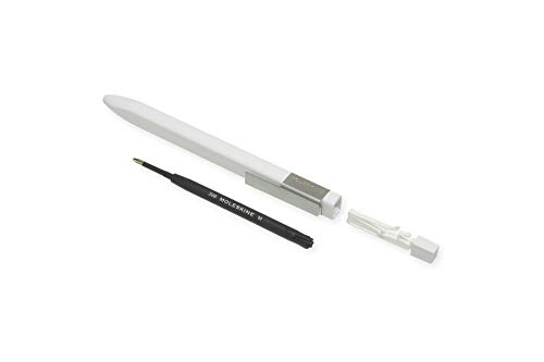 Moleskine 944347 Roller Plus Penna 1 mm, Bianco